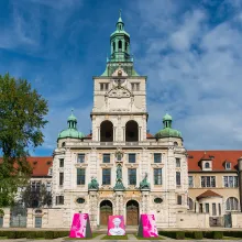 Außenansicht des Bayerischen Nationalmuseums