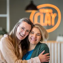 Claudia & Laura: Gründerinnen von Studio CLAY