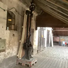 Historischer Fallhammer