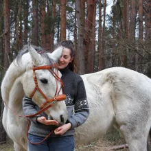 Sidepull mit Flechtung und Punzierung
