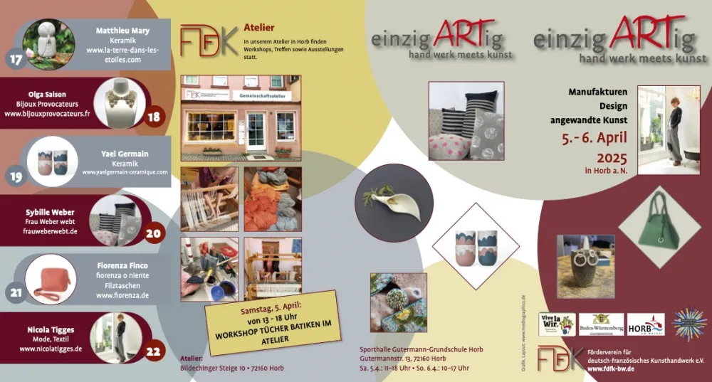 einzigARTig - Flyer 1.Teil