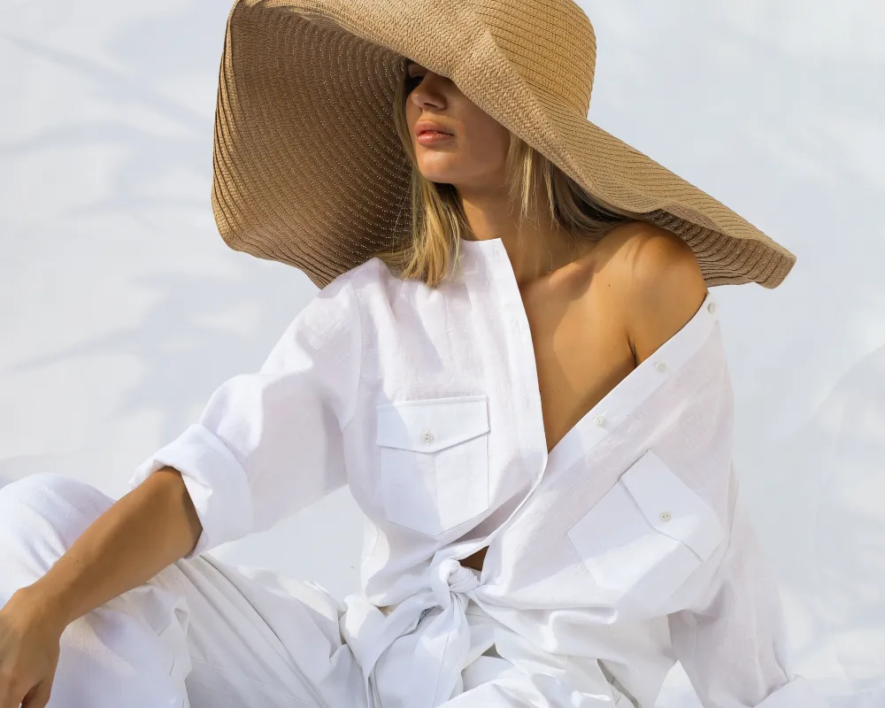 Leinen Damenmode, Fot. Natalia Grott-Mess Leinen Damenmode