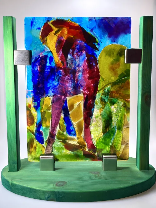 Sylvia Baumer thinking of Franz Marc