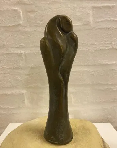 Anja Wallmichrath Symbiose - Bronzeguss