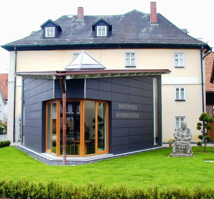 Ansicht des Deutschen Korbmuseums