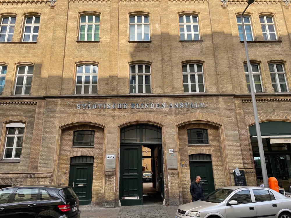 ehem. Blindenanstalt von Berlin Straßenansicht Standort