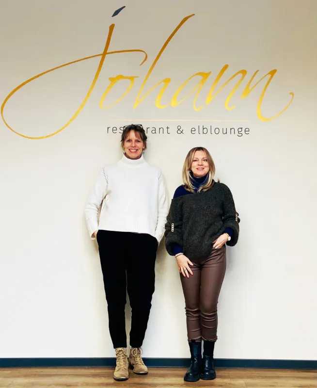 Anne Schulze Bild der Veranstalterinnen Anne Schulze und Tatjana Löwen