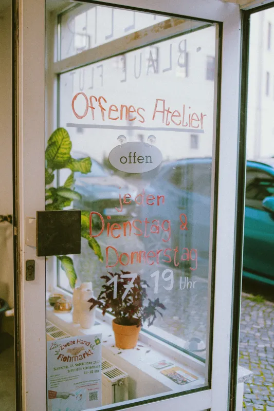 Ansicht der Eingangstür