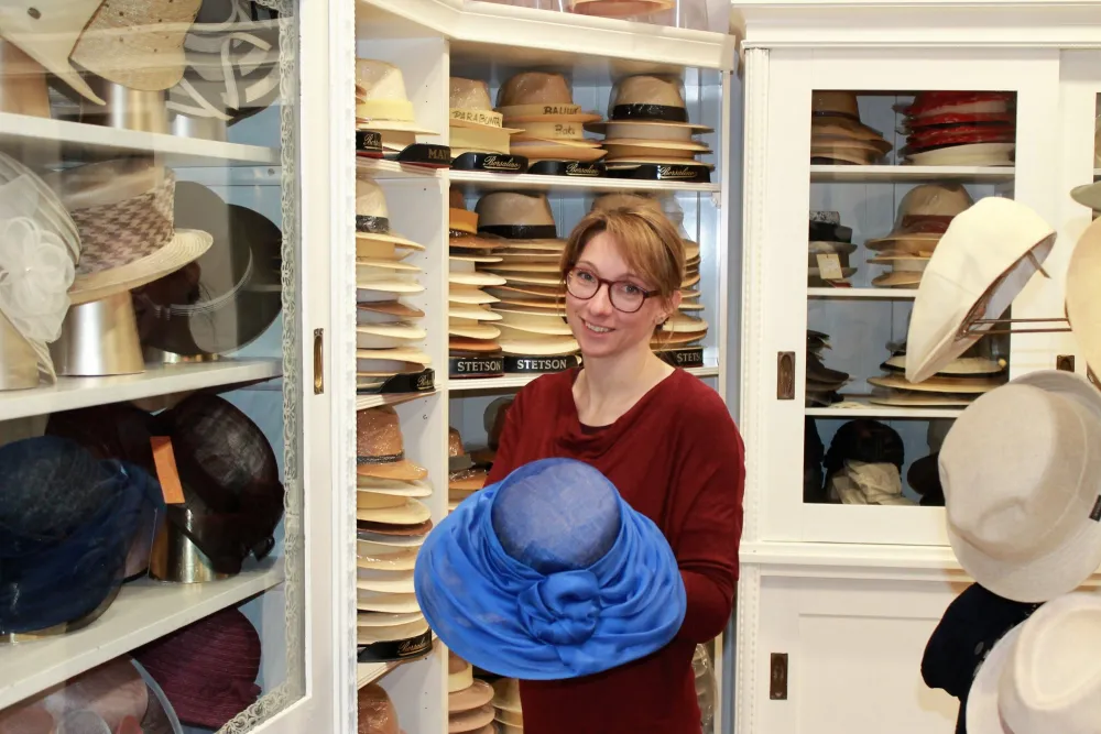 Carina Kunth Carina Kunth in ihrem Laden