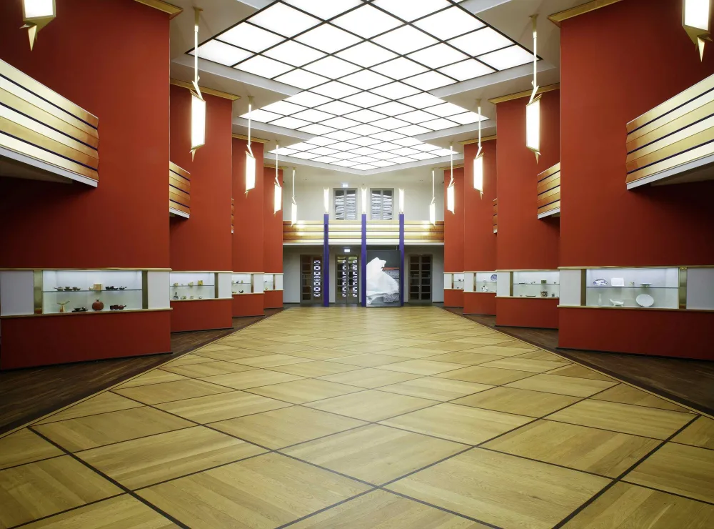 Pfeilerhalle im GRASSI Museum für Angewandte Kunst